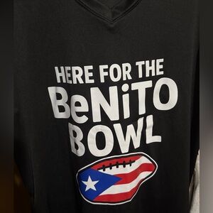 Black 'BeNiTo Bowl' Graphic T-Shirt